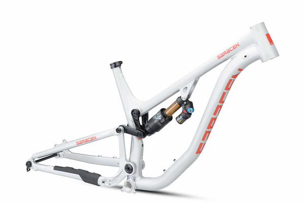 Ariel 60 X Frameset Silver – saracen bikes