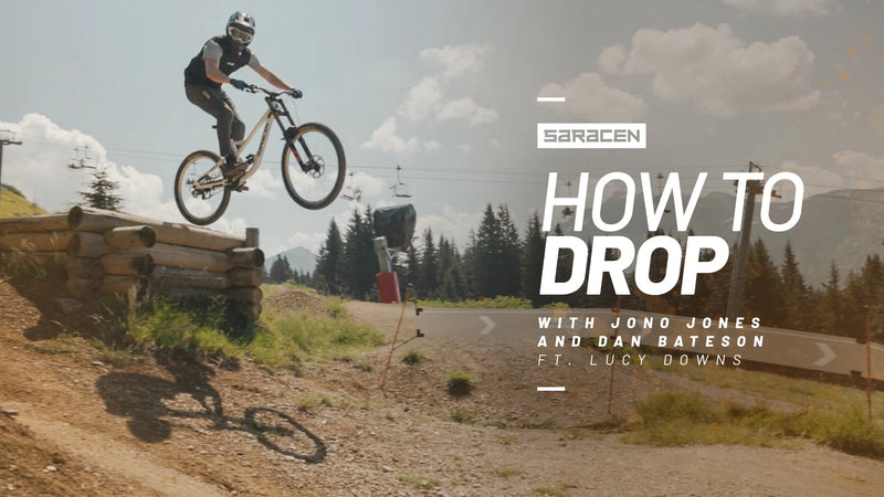 How to Ride Drops With Confidence and Control | Saracen x Dan Bateson