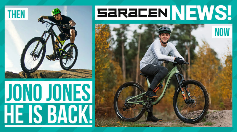 Jono Jones Returns to Saracen 2026 | UK MTB Rider Signing – saracen bikes