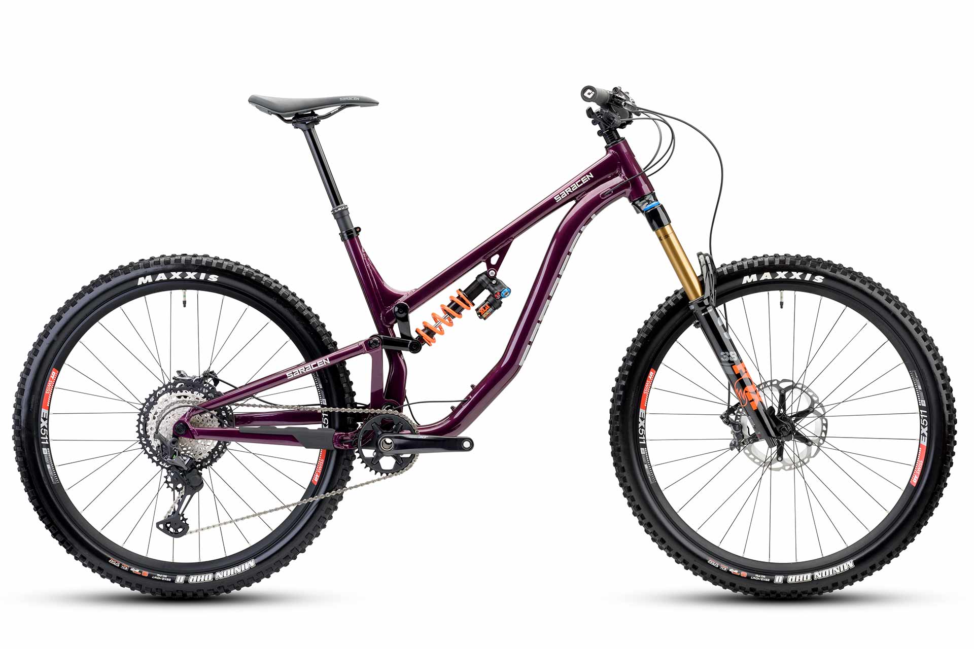Ariel 60 Elite Purple – saracen bikes - Main Image
