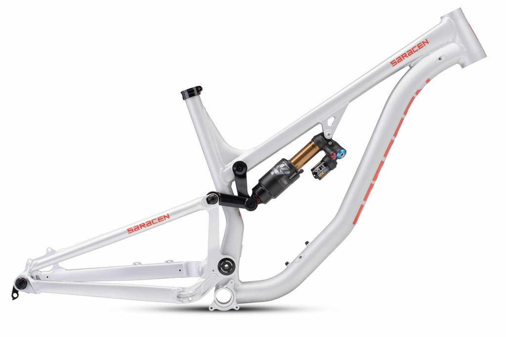 Ariel 60 X Frameset Silver – saracen bikes - Main Image