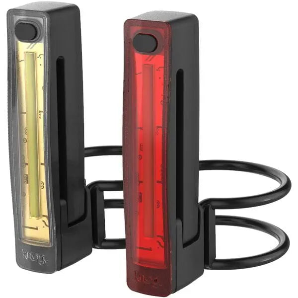 Knog Plus Light Twinpack - Black | Bike Lights | Saracen Bikes